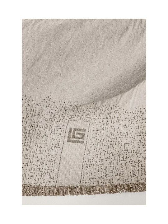 Guy Laroche Moreno Decorative Pillow Case Made of 100% Cotton Aqua 50x50cm