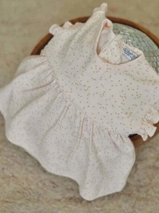 Kinderkleid Polka Dot Pink