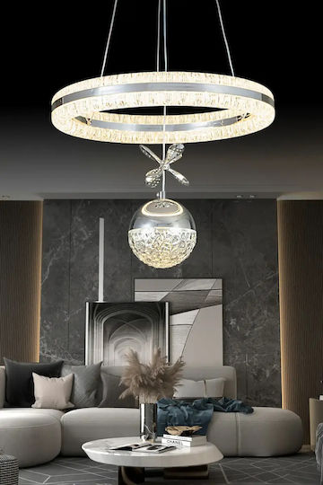 SteweHome Ceiling Light Lamp Chrome Led Double Direction 40x90cm