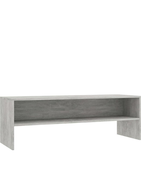 vidaXL TV-Ständer Grau M120xT40xH40cm