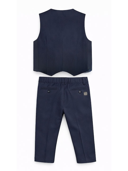 Σετ Παιδικά Παντελόνια Chino Navy