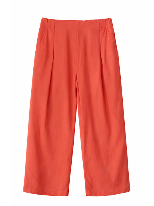 Kinder Schlaghose Stoff Orange