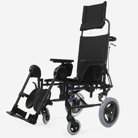 Rollstuhl mit verstellbarer Rückenlehne Breezy Style R Standard 12 Zoll