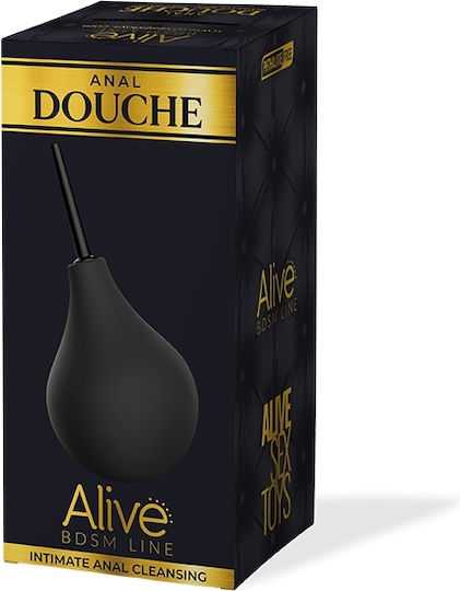 Alive Πρωκτική Σφήνα Medium Μαύρη 15.5cm