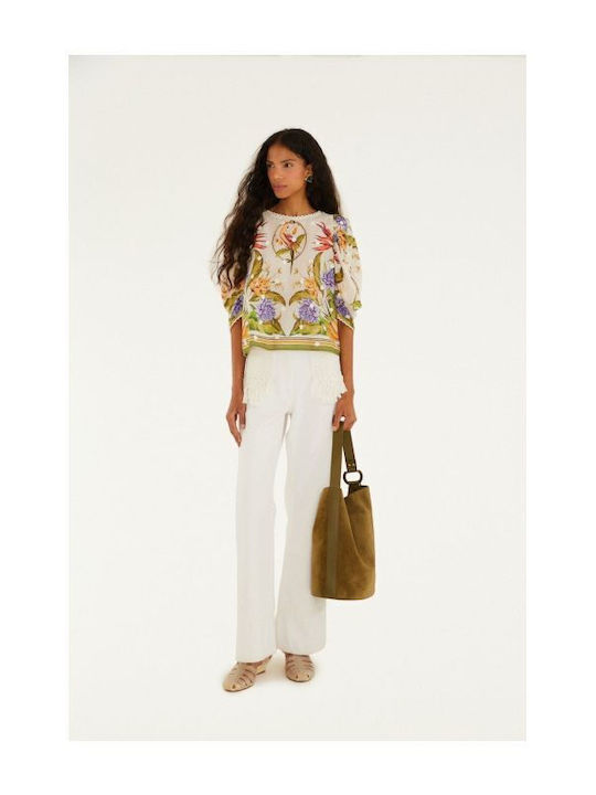 Damen Bluse Mehrfarbig