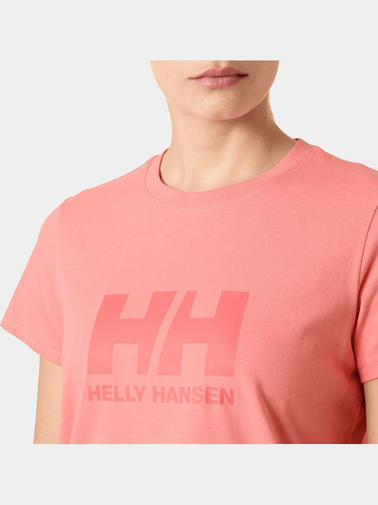 Hh Logo 3.0 Women's T-shirt Coral Almon