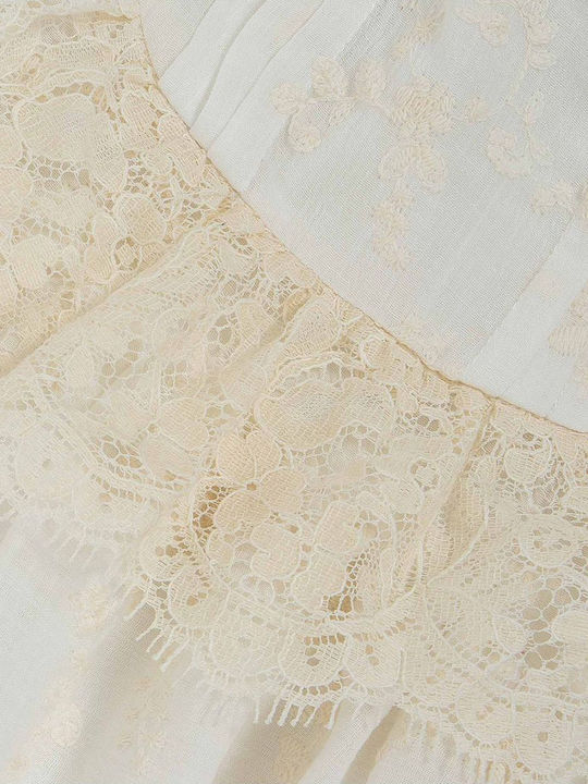 Mädchenkleid Ärmellos Tüll Set mit Zubehör Colorekrou