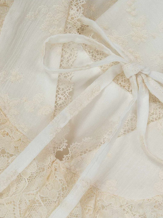Mädchenkleid Ärmellos Tüll Set mit Zubehör Colorekrou