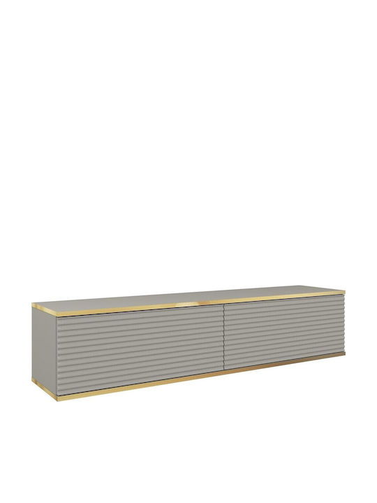 TV Stand Loro II Gray M135xD32xH30cm
