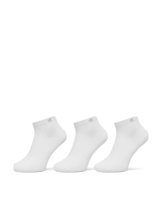 Calvin Klein Γυναικείες Κάλτσες Ασπρο 3Pack