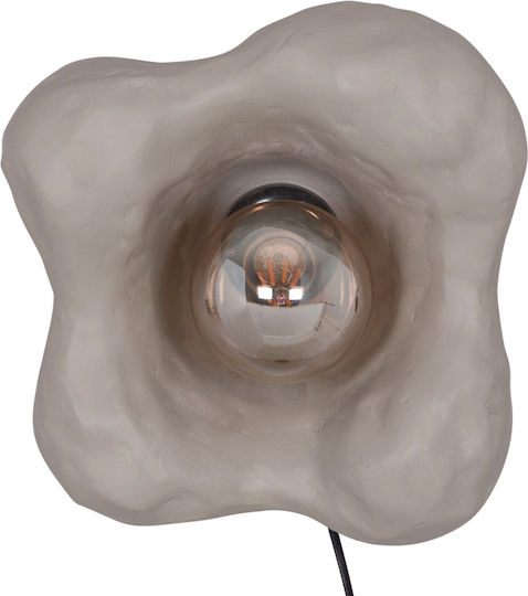 HomeMarkt Luxon Modern Wall Lamp with E27 Socket Gray