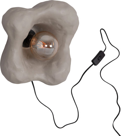 HomeMarkt Luxon Modern Wall Lamp with E27 Socket Gray