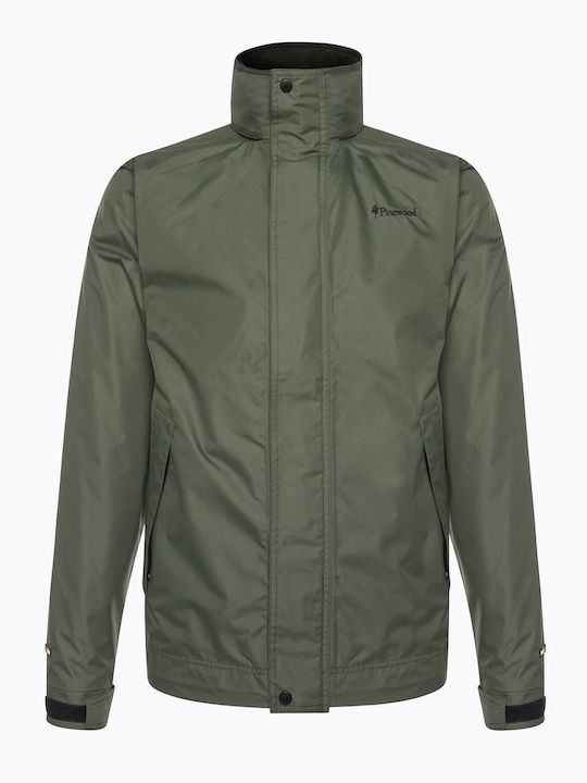 Men's Pinewood Tornado Extreme Rain Waterproof Set Green Size M