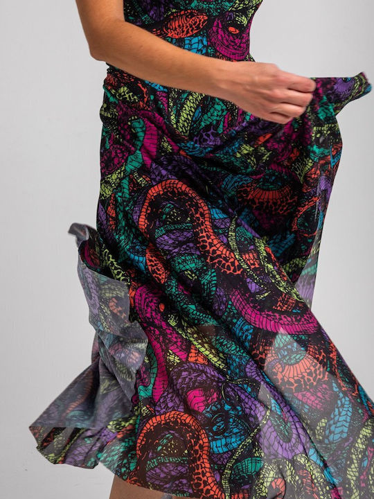Sommer Midi Damenkleid Veneno
