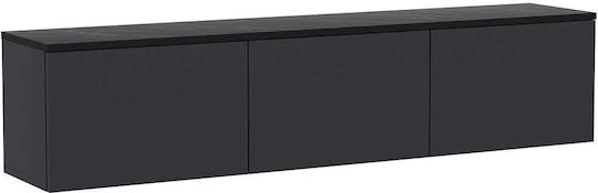 Έπιπλο TV Επιδαπέδιο με Φωτισμό Led Anthracite 160x32x35εκ. Έπιπλο TV Επιδαπέδιο με Φωτισμό Led Anthracite 160x32x35εκ.