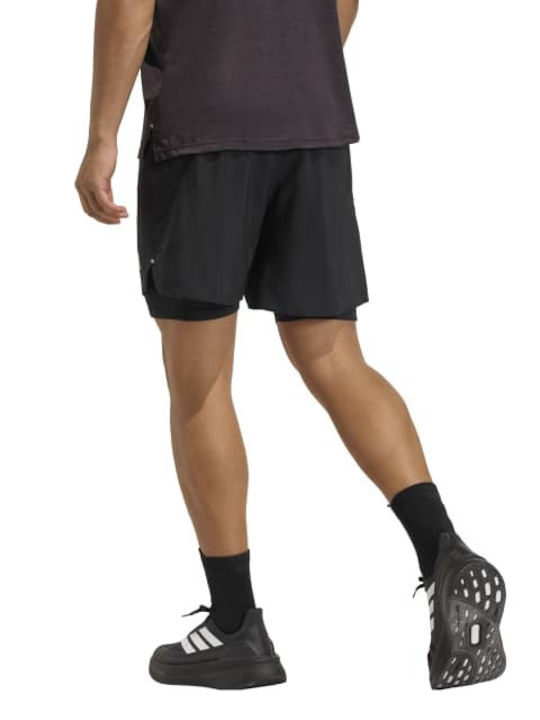 adidas Essentials 2 in 1 Αθλητική Ανδρική Βερμούδα Μαύρη adidas Essentials 2 in 1 Αθλητική Ανδρική Βερμούδα Μαύρη