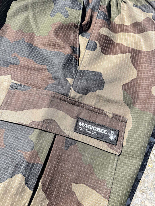 Ανδρική Βερμούδα Cargo Khaki