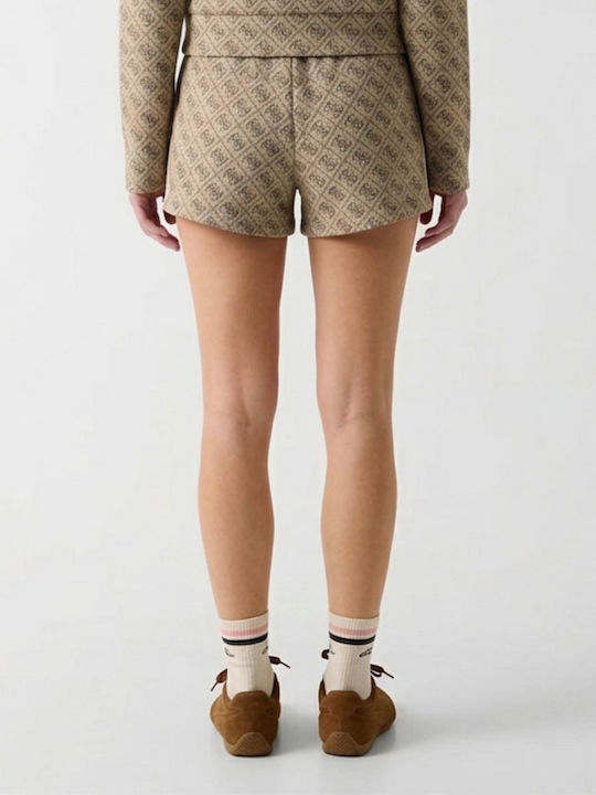 Women's Activewear Shorts Beige