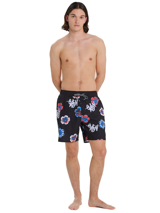 Costum de Baie Bermude Negru