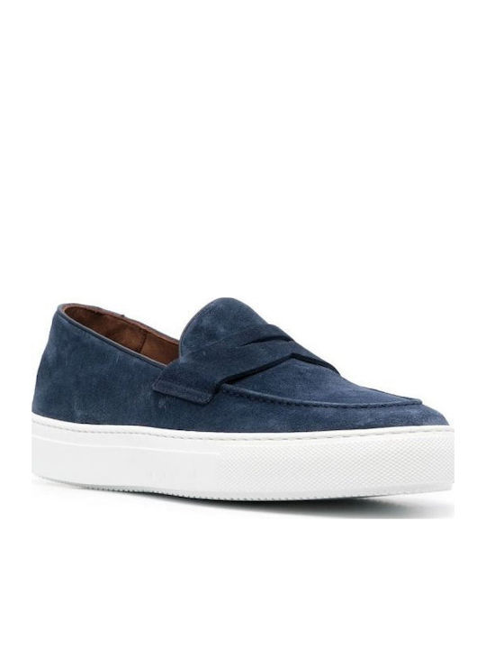 Δερμάτινα Ανδρικά Loafers σε Μπεζ Χρώμα