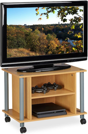 Έπιπλο TV Επιδαπέδιο Light Brown 45x60x40εκ.