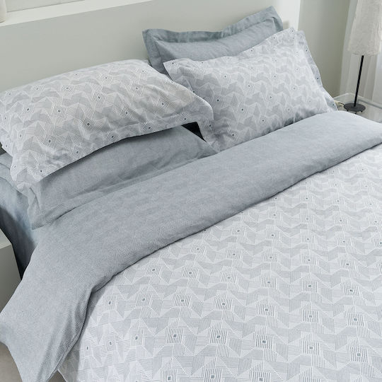 Vesta Home Geneva 2 Σετ Μονό 3τμχ 170x270εκ. Γκρι Vesta Home Geneva 2 Σετ Μονό 3τμχ 170x270εκ. Γκρι