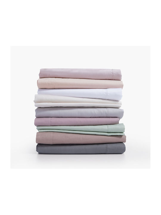 Nef-Nef Homeware Home Cearceaf de Pat Super Dublu cu Elastic 160x200+35cm 1