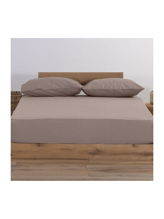 Nef-Nef Homeware Jersey Bettlaken Einzel mit Gummibettlaken 100x200+30cm 1