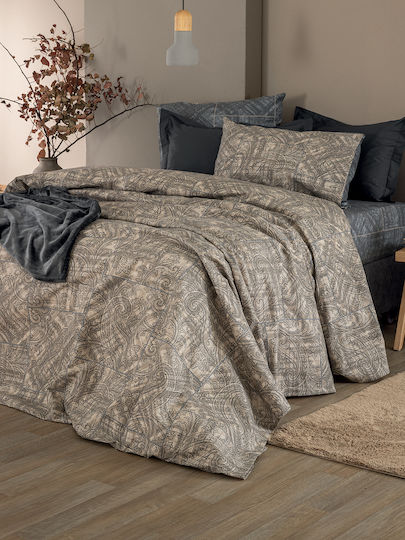Palamaiki Bettwäsche-Set Einzel mit Gummiband 110x200+32cm. Fb0240 FB0240 3Stück