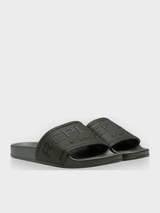 Men's Khaki Slides