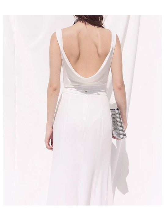 Bsb Κορμάκι Γυναικείο Υφασμάτινο Regular Fit 0055-0421000-04-off-white Bsb Κορμάκι Γυναικείο Υφασμάτινο Regular Fit 0055-0421000-04-off-white