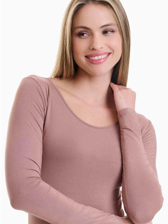Walk Bodysuit Long Sleeves Soft Bamboo