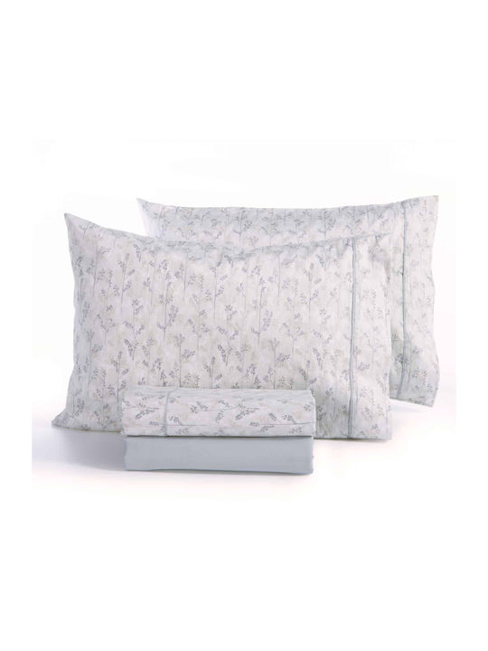 Nef-Nef Homeware Sheet Sets Queen 240x270cm. Darwood Gray 4pcs