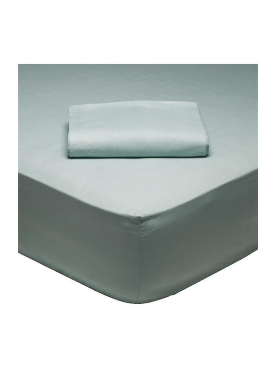 Das Home Sheet Super-Double with Elastic 170x200+35cm. Best 1013 Mint