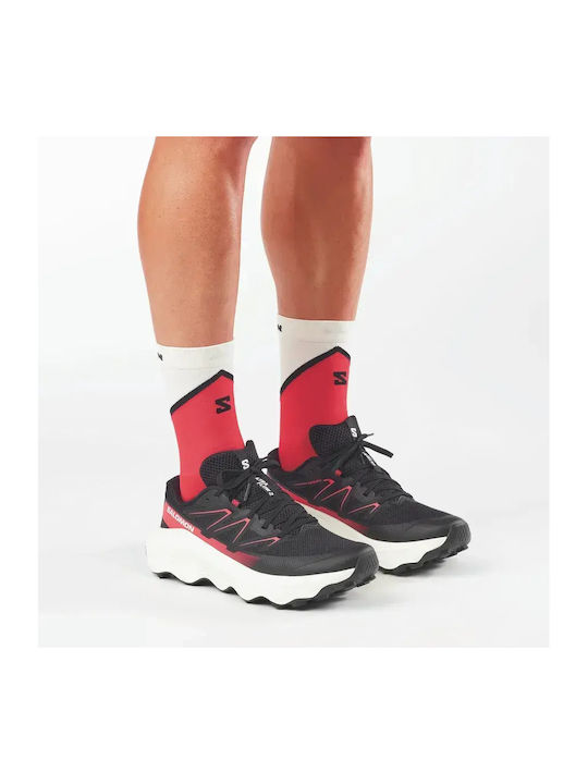 Ultra Flow 2 Men's Sport Shoes Trail Running Waterproof with Gore-Tex Membrane Black / Vanilla Ice / Fiery Red