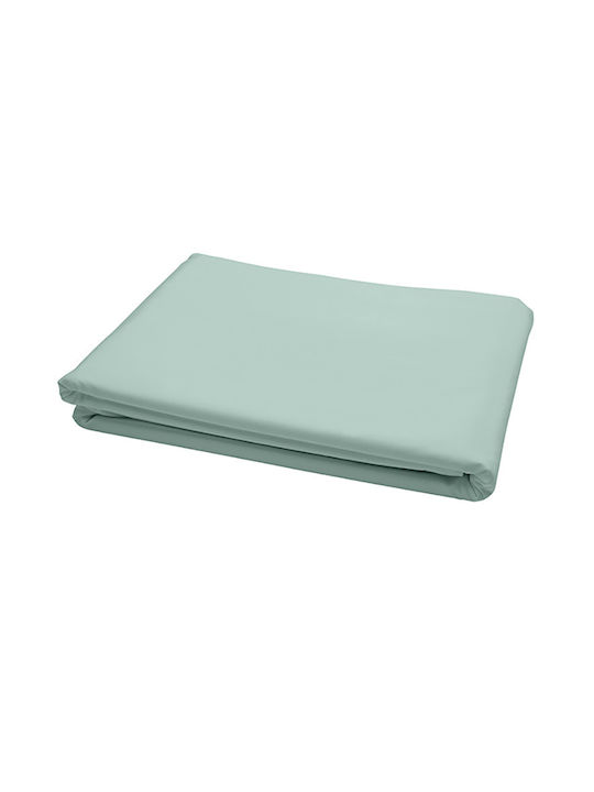 Sunshine Sheet Sets Double with Elastic 150x205+30cm. Cotton Feelings 151 105 Aqua 4pcs