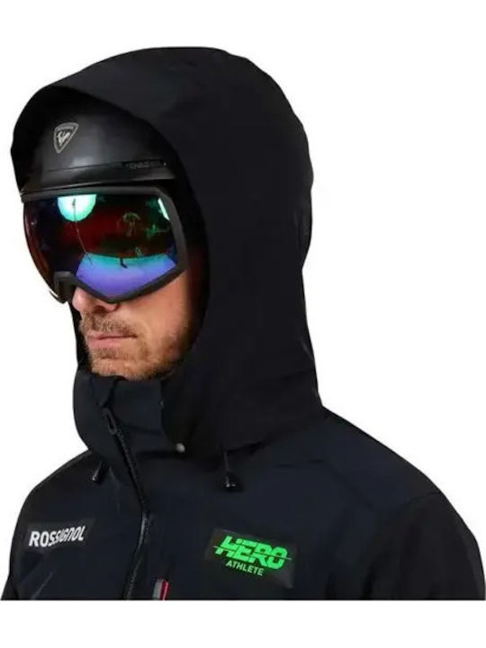 Rossignol Hero I-008750-19 Ανδρικό Μπουφάν για Σκι & Snowboard Μαύρο