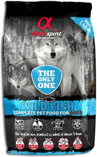 Alpha Spirit The Only One Wild Fish 12kg Ξηρά Τροφή Σκύλων χωρίς Σιτηρά με Ψάρια
