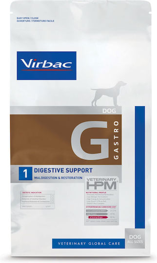 Virbac Gastro Digestive Support 3kg Hrană Uscată pentru Câini Adulţi cu Pui și Carne de porc