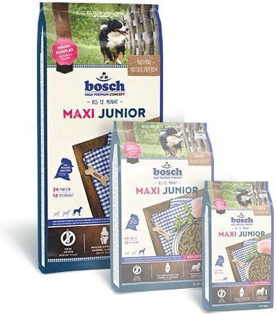 Bosch Petfood Concepts Maxi Junior 15kg Dry Food Grain-Free for Large Breed Puppies with Poultry