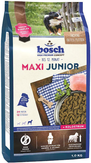 Bosch Petfood Concepts Maxi Junior 15kg Dry Food Grain-Free for Large Breed Puppies with Poultry