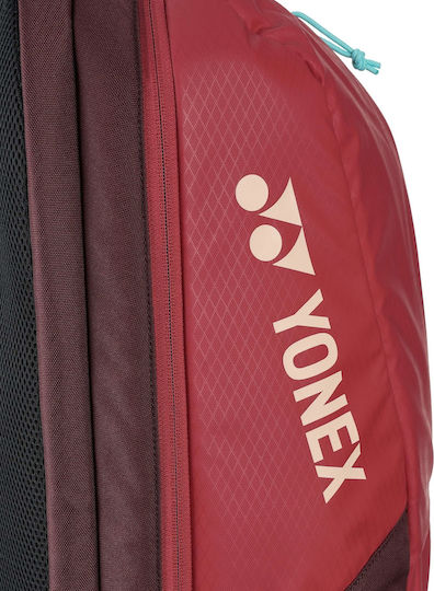 Yonex Тенис Чанта Раница 2 Ракети Червена