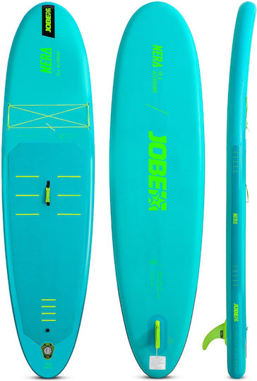 Jobe Aero Black Inflatable SUP Board with Length 3.2m Turquoise