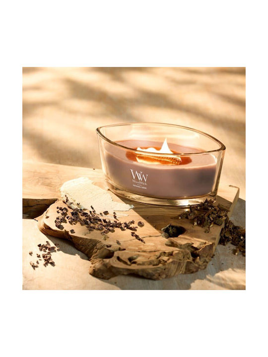 WoodWick Lumânare Aromatică Ellipse Ecru 453.6gr