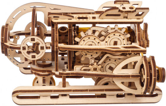 Ugears Jucărie de Construcție din Lemn Steampunk pentru Copii 3+ ani+ Ani