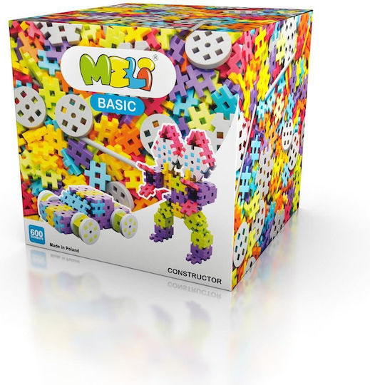 Meli Building Blocks for 5+ Years 600 Pieces