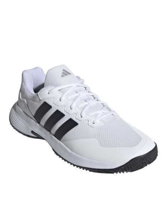 adidas Gamecourt 2 Ανδρικά Παπούτσια Τένις Λευκά