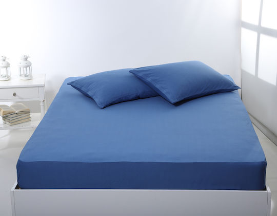 Silk Fashion Μονό 100x200+35εκ. με Λάστιχο Jean Silk Fashion Μονό 100x200+35εκ. με Λάστιχο Jean