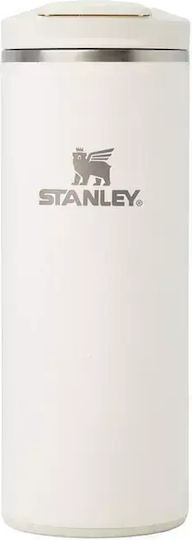 Stanley Transit Fliptop Чаша Термос Неръждаема Стомана Без BPA 350ml Крем Гланц