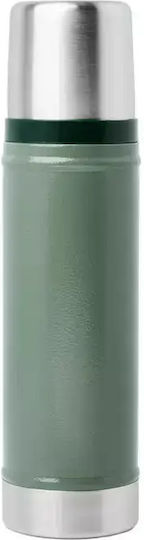 Stanley Legendary Classic Stainless Steel Thermos Bottle BPA Free 590ml Hammertone with Cap-Cup